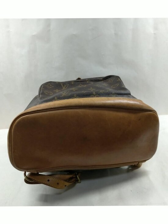 Authentic Louis Vuitton Montsouris GM Backpack Monogram Canvas LV Bag main image 8